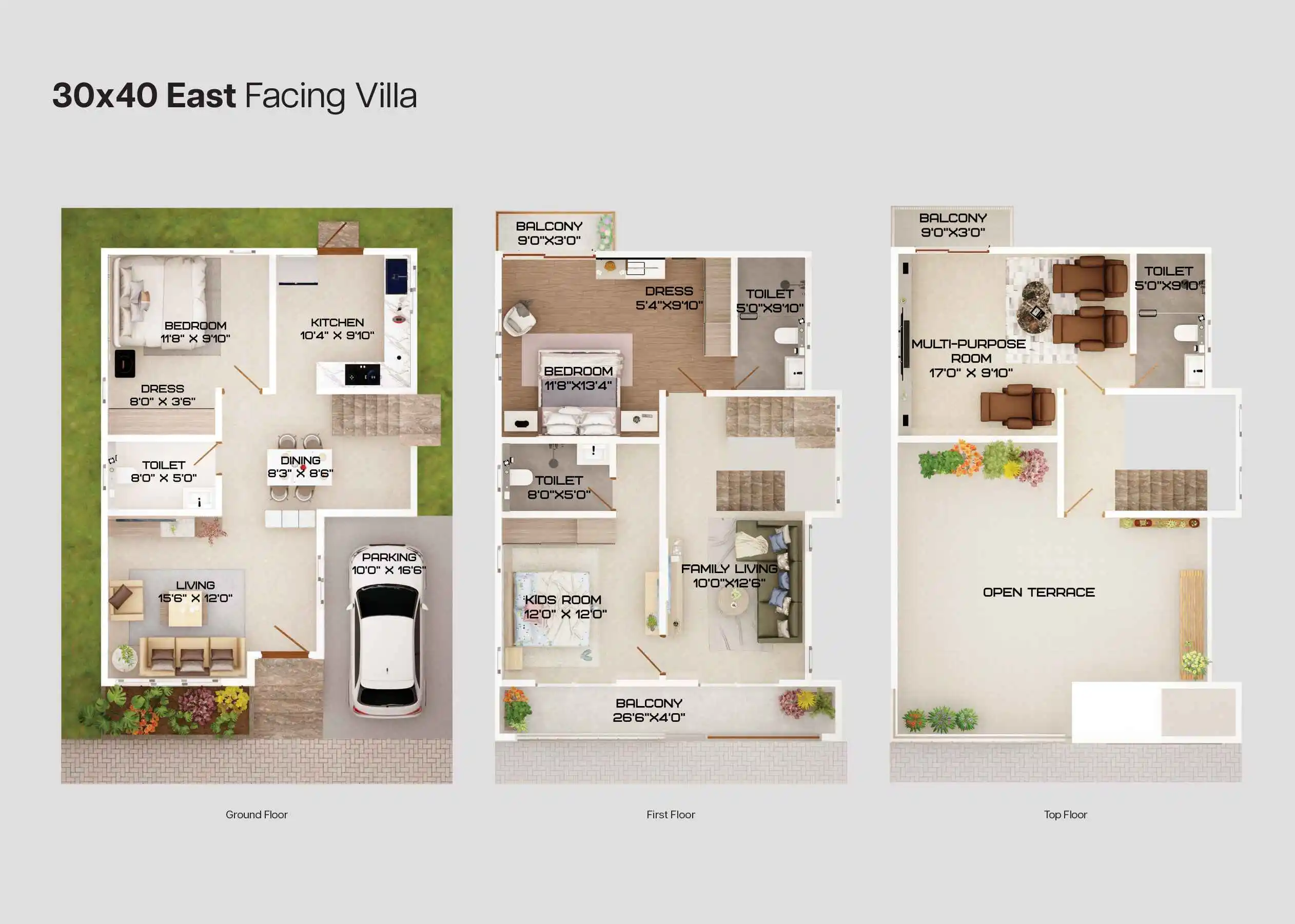 Grand La Palazzo Unit Plan 1